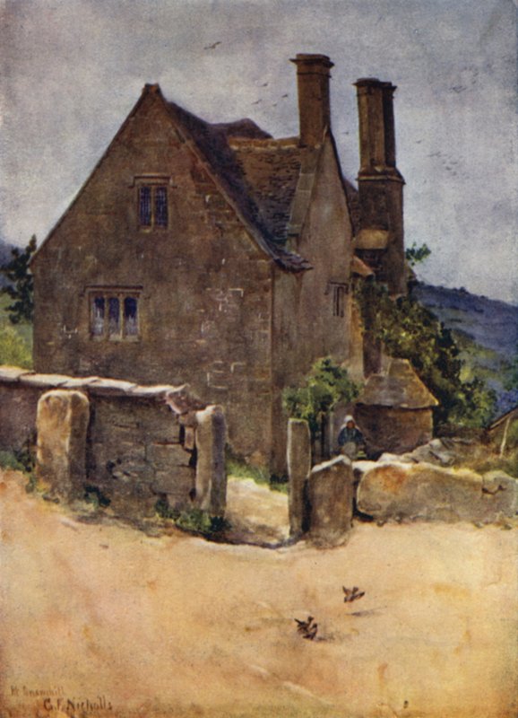 Régi ház, Snowshill alkotó: George Franck Nicholls