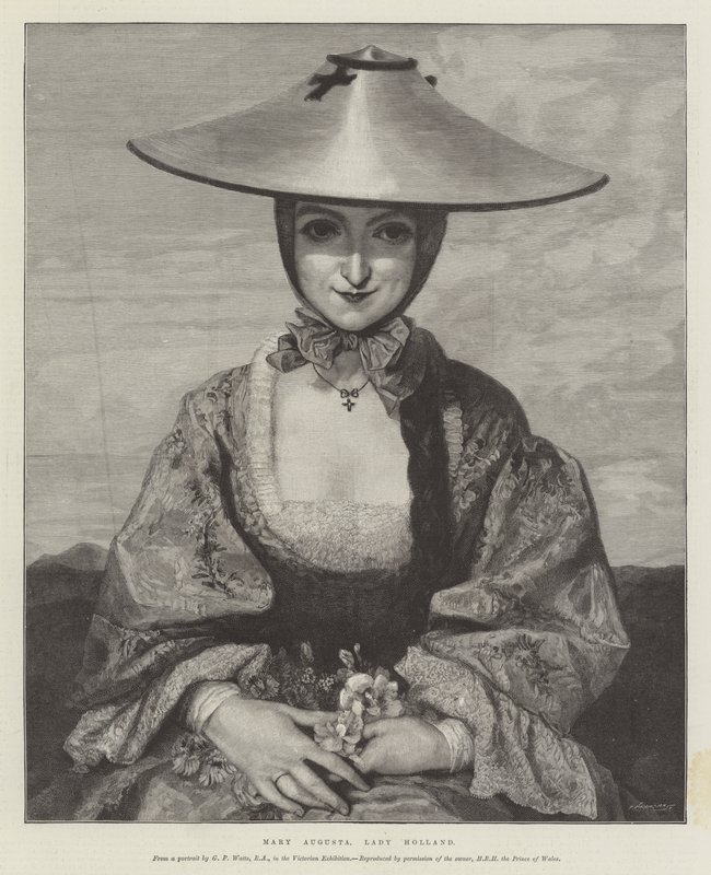 Mary Augusta, Lady Holland alkotó: George Frederick Watts
