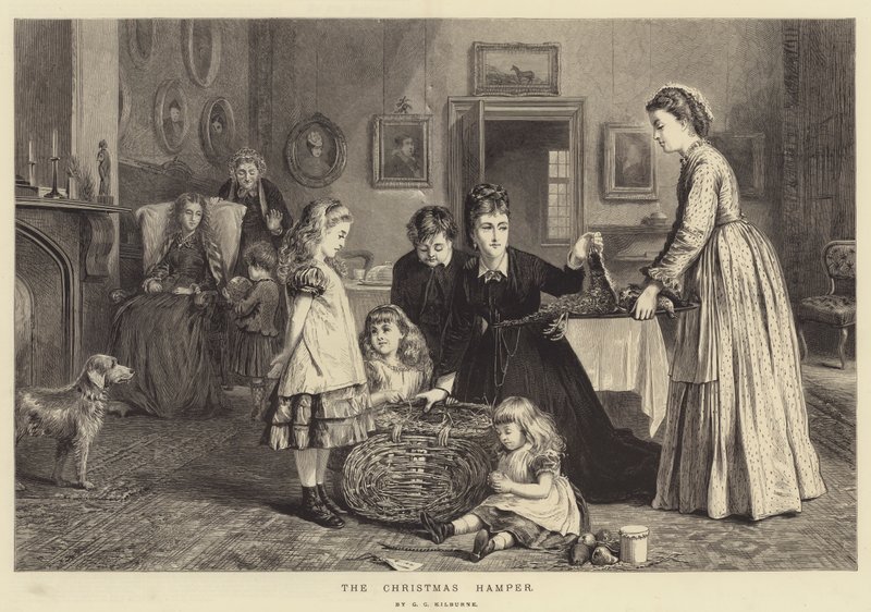 A karácsonyi akadály alkotó: George Goodwin Kilburne