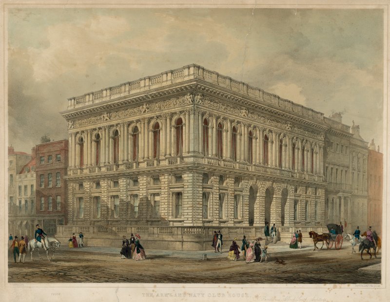The Army and Navy Club House, London alkotó: George Hawkins