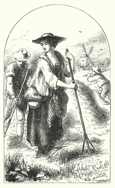 Nyár (metszet) alkotó: George Hay