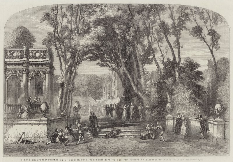 Egy Fete Champetre alkotó: George Haydock Dodgson