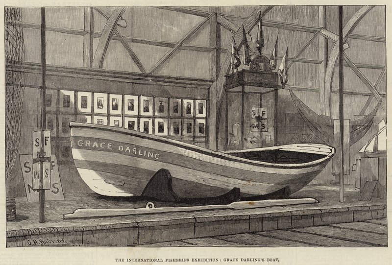 Nemzetközi Halászati Kiállítás, Grace Darling hajója alkotó: George Henry Andrews