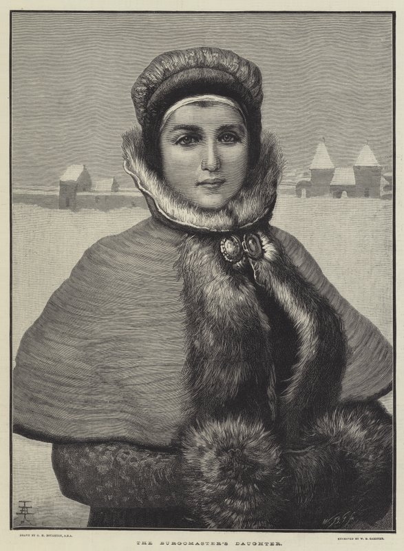 A Burgomaster lánya alkotó: George Henry Boughton