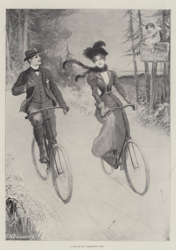 A Spin a Szent Valentin-napon alkotó: George Henry Edwards