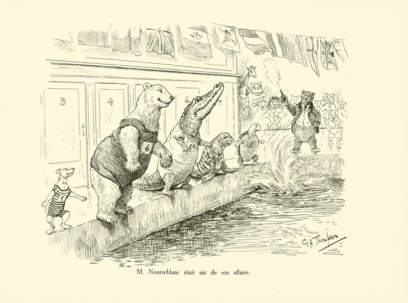 Nourseblanc úr biztos volt a dolgában (litho) alkotó: George Henry Thompson