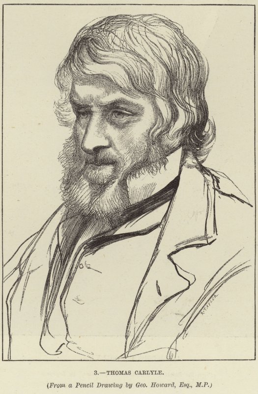 Thomas Carlyle portréja alkotó: George Howard