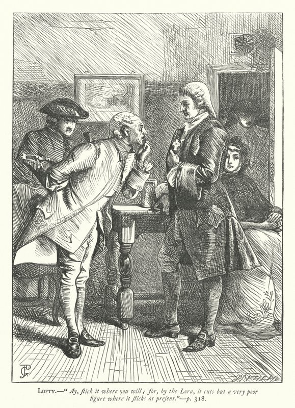 Illusztráció: A jóindulatú ember (metszet) alkotó: George John Pinwell