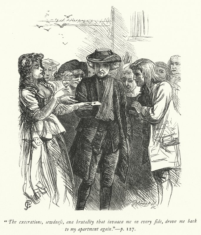 Illusztráció: The Vicar of Wakefield (metszet) alkotó: George John Pinwell