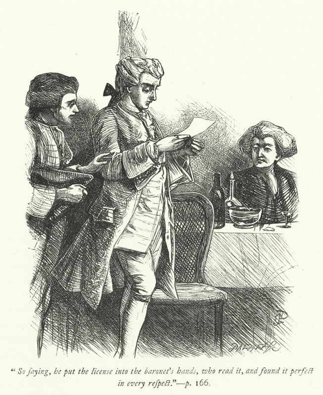 Illusztráció: The Vicar of Wakefield (metszet) alkotó: George John Pinwell