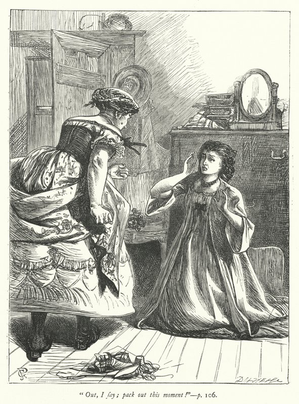Illusztráció: The Vicar of Wakefield (metszet) alkotó: George John Pinwell