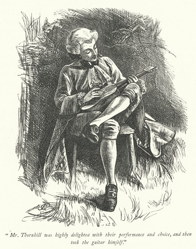 Illusztráció: The Vicar of Wakefield (metszet) alkotó: George John Pinwell