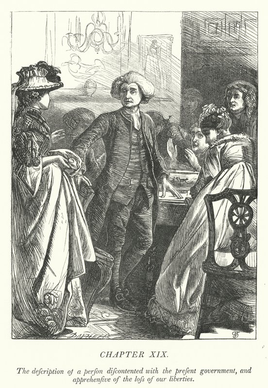 Illusztráció: The Vicar of Wakefield (metszet) alkotó: George John Pinwell