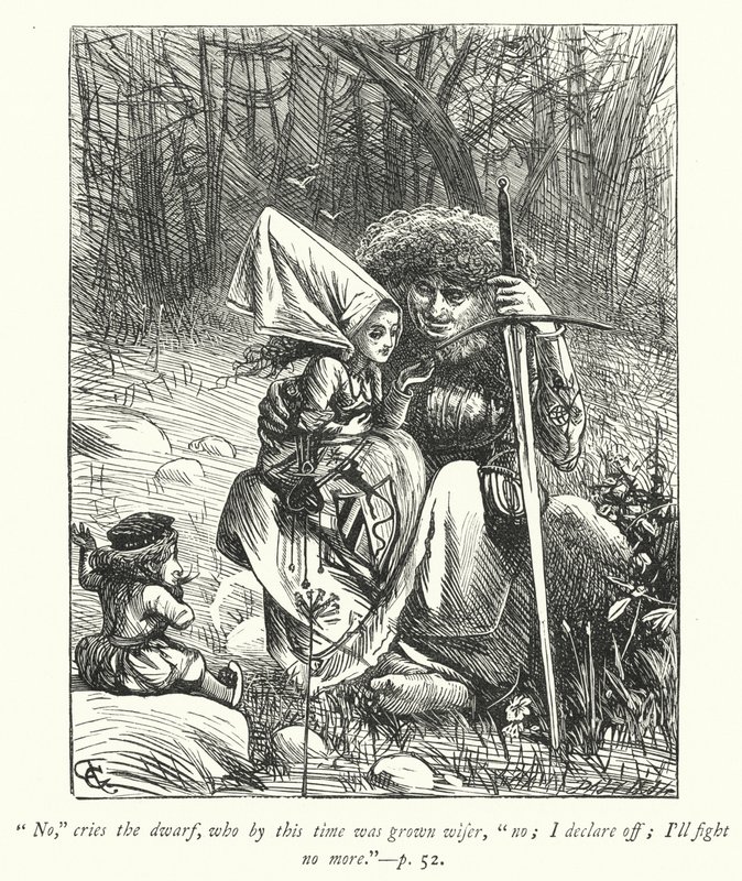 Illusztráció: The Vicar of Wakefield (metszet) alkotó: George John Pinwell