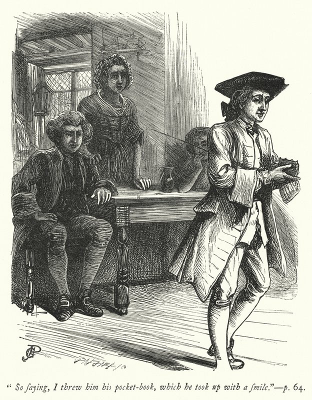 Illusztráció: The Vicar of Wakefield (metszet) alkotó: George John Pinwell