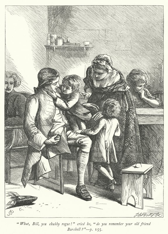 Illusztráció: The Vicar of Wakefield (metszet) alkotó: George John Pinwell