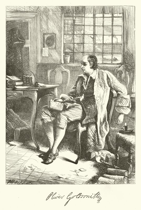 Goldsmith Olivér (metszet) alkotó: George John Pinwell