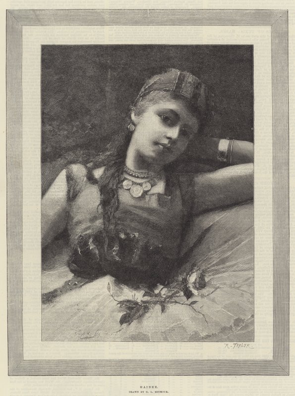 Haidee alkotó: George L. Seymour