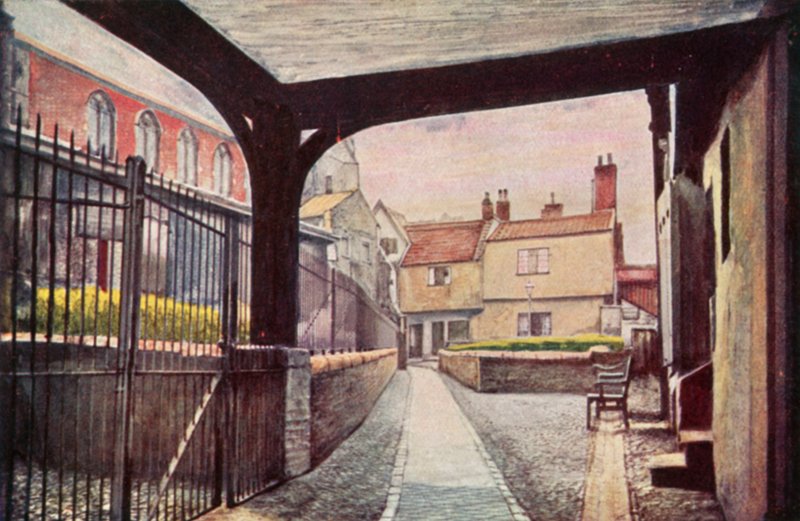 Tombland Alley (színes litó) alkotó: George Parsons Norman