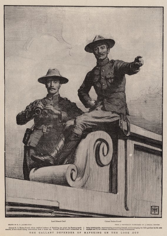 A Mafeking gáláns védelmezője vigyázzon alkotó: George Percy Jacomb Hood