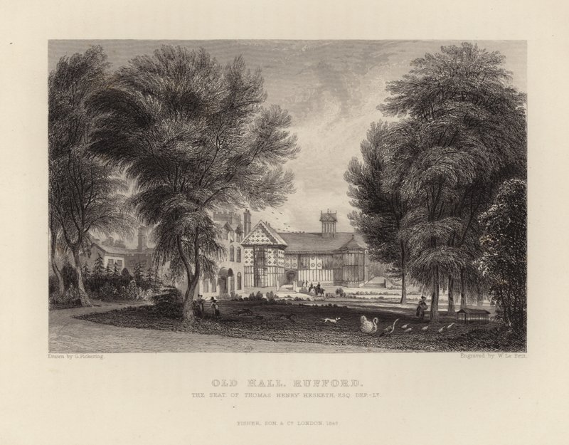 Rufford Old Hall alkotó: George Pickering