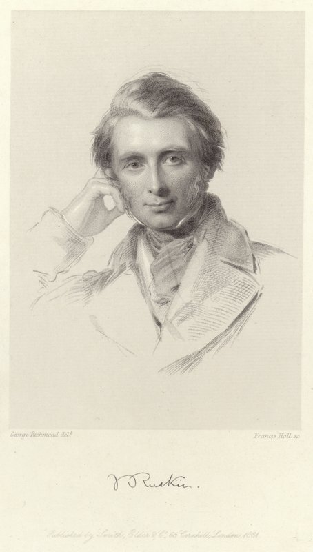 John Ruskin portréja alkotó: George Richmond