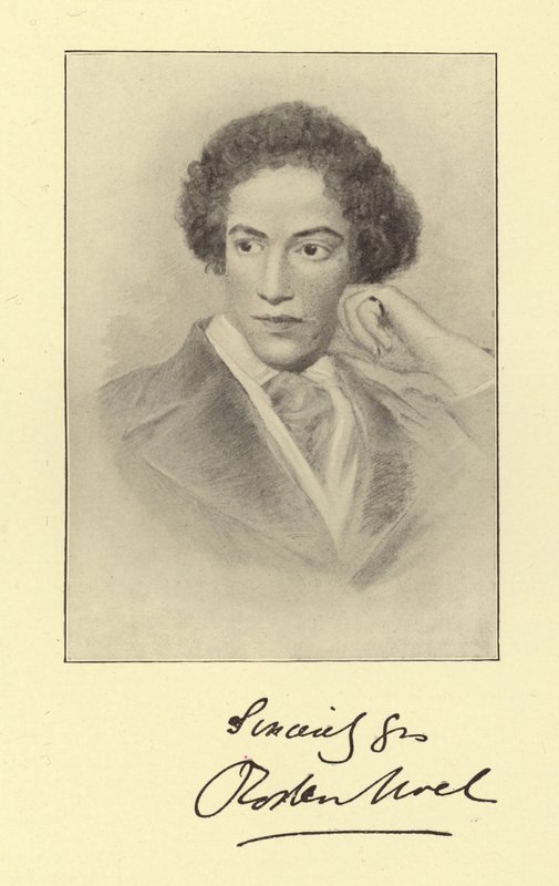 Roden Noel angol költő alkotó: George Richmond