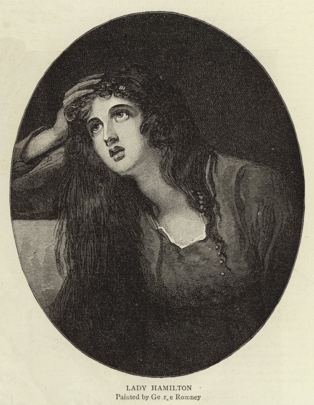 Lady Hamilton alkotó: George Romney