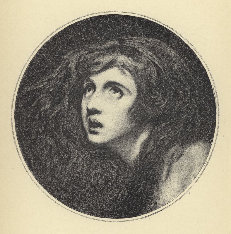 Lady Hamilton mint Miranda alkotó: George Romney