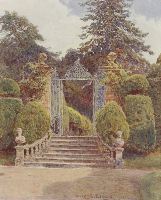 Brockenhurst, a Kertkapu alkotó: George Samuel Elgood