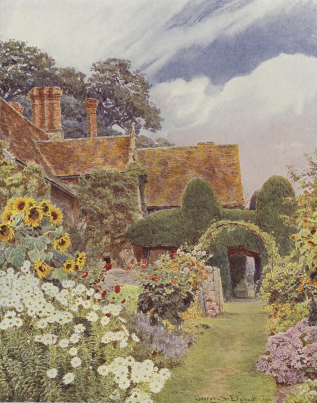 Cleeve Prior, Sunflowers alkotó: George Samuel Elgood