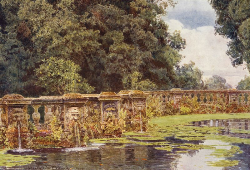 Olasz kertek: Conti (színes litográfia) alkotó: George Samuel Elgood