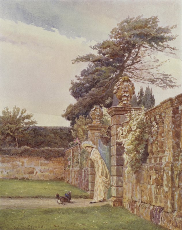 Az átjáró, Brympton alkotó: George Samuel Elgood