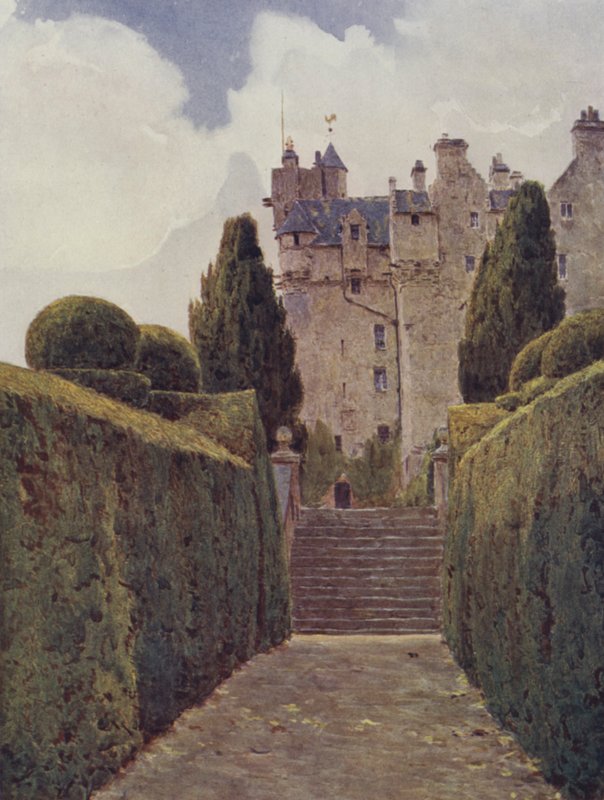 The Yew Walk, Crathes alkotó: George Samuel Elgood
