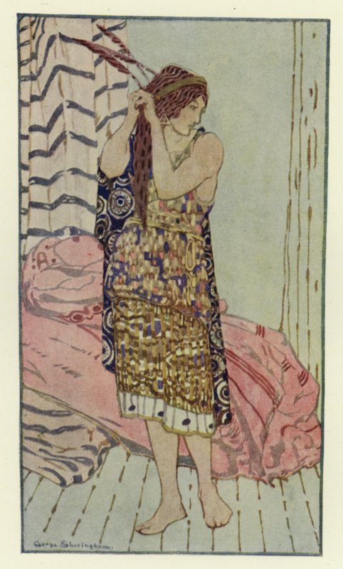 Nagyon szép volt és gyengéd (színes litho) alkotó: George Sheringham