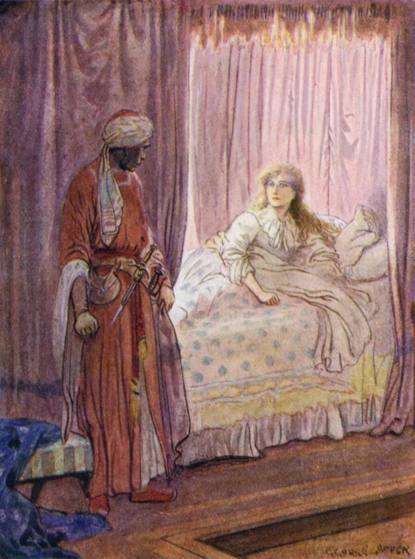 Desdemona felébredt, és Othellora nézett alkotó: George Soper