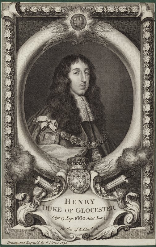 Henry Stuart, Gloucester hercegének portréja alkotó: George Vertue