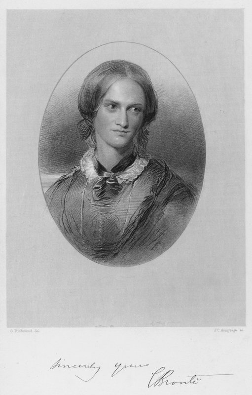 Charlotte Bronte portréja alkotó: George after Richmond