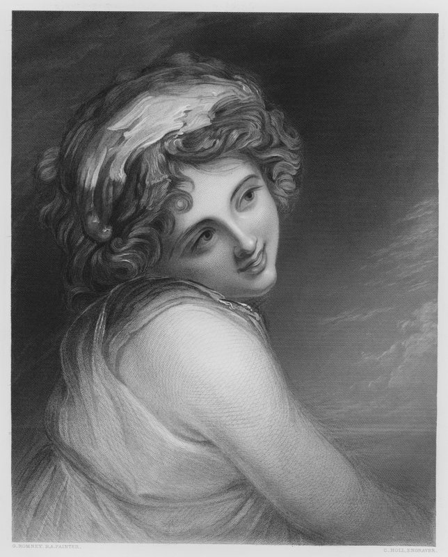 Egy Bacchante, a Vernon Gallery képéről alkotó: George after Romney