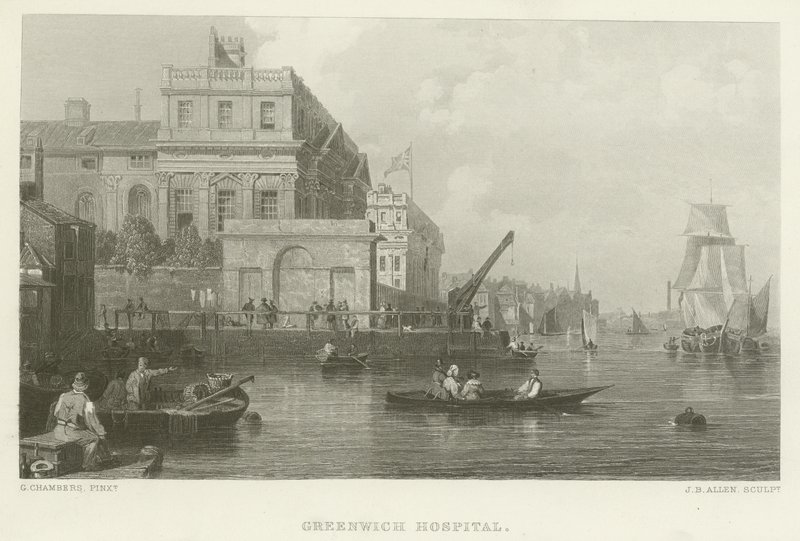 Greenwich Kórház alkotó: George the Elder Chambers