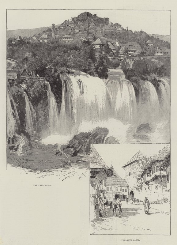 Vázlatok Boszniáról alkotó: Georges Bertin Scott