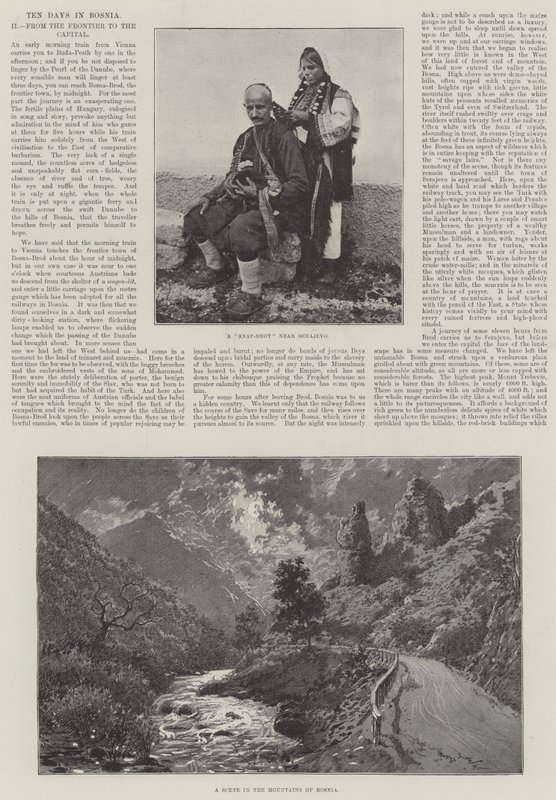 Tíz nap Boszniában alkotó: Georges Bertin Scott