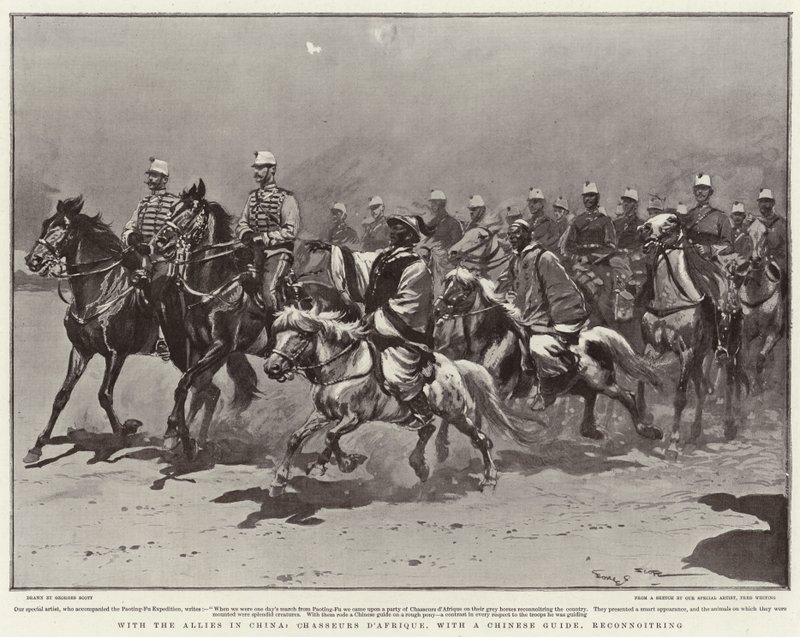 A szövetségesekkel Kínában, Chasseurs d