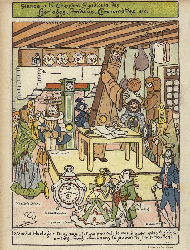 Illusztráció Le Rire alkotó: Georges Delaw