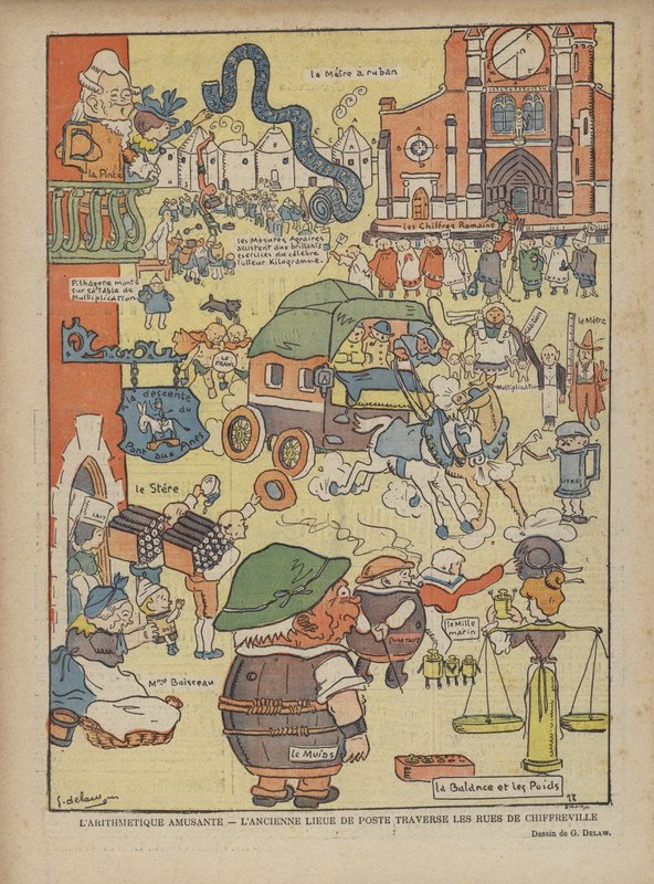 Illusztráció Le Rire alkotó: Georges Delaw