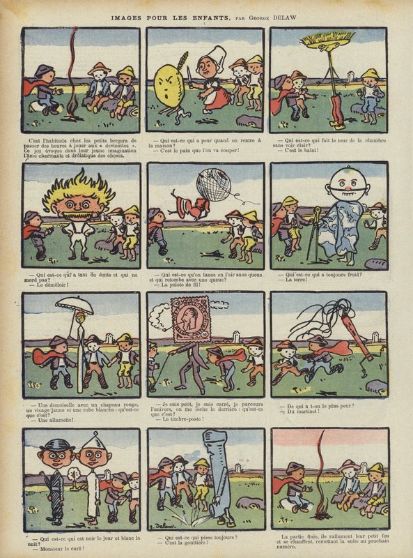 Illusztráció Le Rire alkotó: Georges Delaw