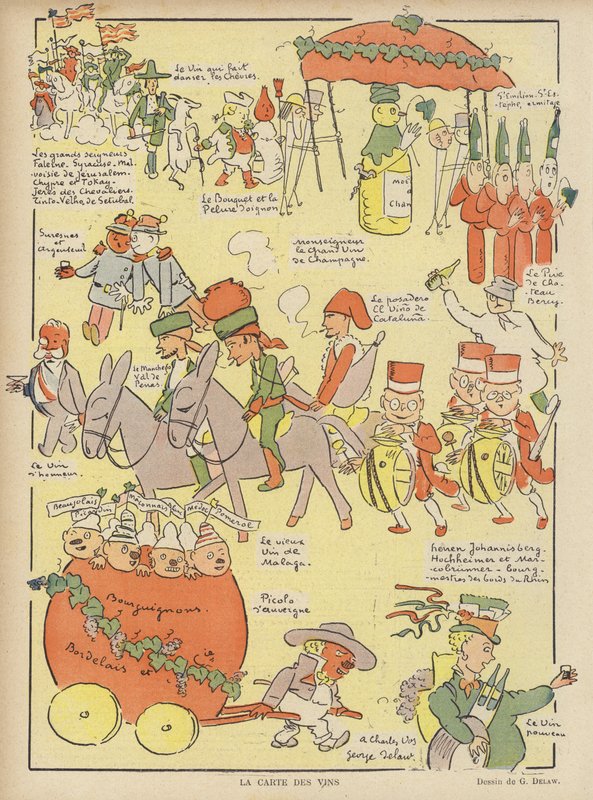 Illusztráció Le Rire alkotó: Georges Delaw