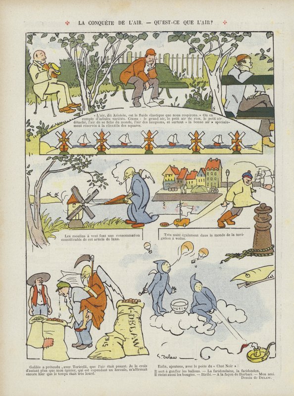 Illusztráció Le Rire alkotó: Georges Delaw