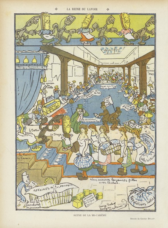 Illusztráció Le Rire alkotó: Georges Delaw