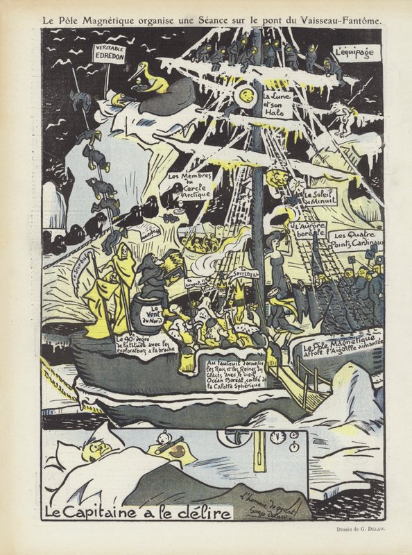 Illusztráció Le Rire alkotó: Georges Delaw